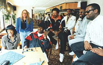 This is during an interview in Mönsterås, Sweden.