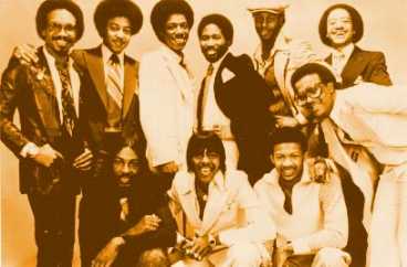Publicity photo for 'Flying High On Your Love', the Bar-Kays' first gold seller, released  in 1978. Thanks to Eva Kovacs at PolyGram Sweden for digging it up from the vaults.